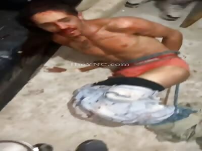 brutally punished man