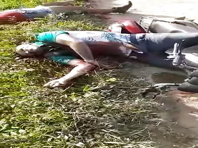 two people are killed with multiple shots