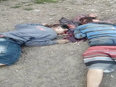 brutal murder of two young men