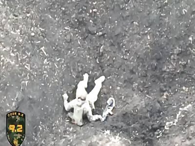 the russian invader decides to commit suicide 