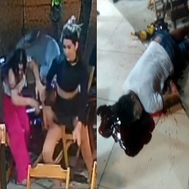 The Killer's Gunshot Interrupted A Drink With Friends At A Bar (Full)