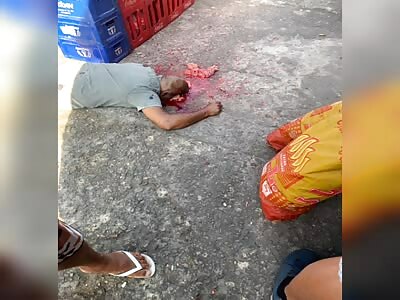 Former policeman is executed in front of his friends