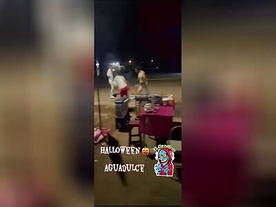 HALLOWEEN NIGHT FUNNY MOMENT 