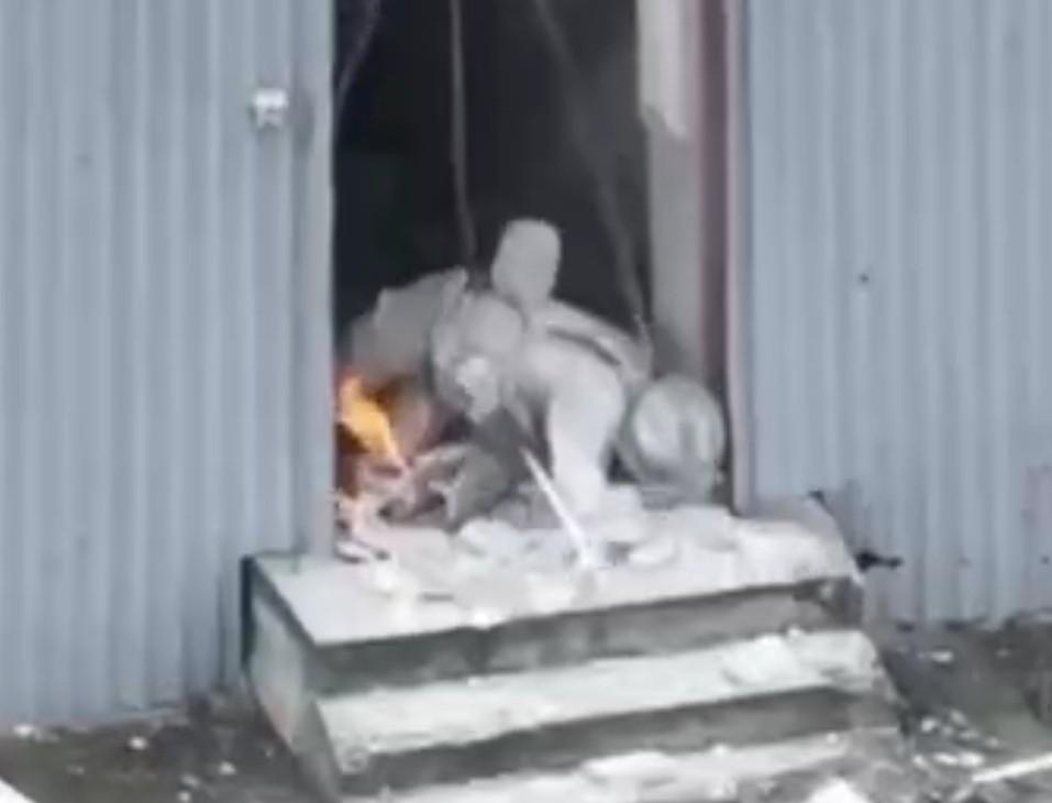Ukrainian pistol suicide.