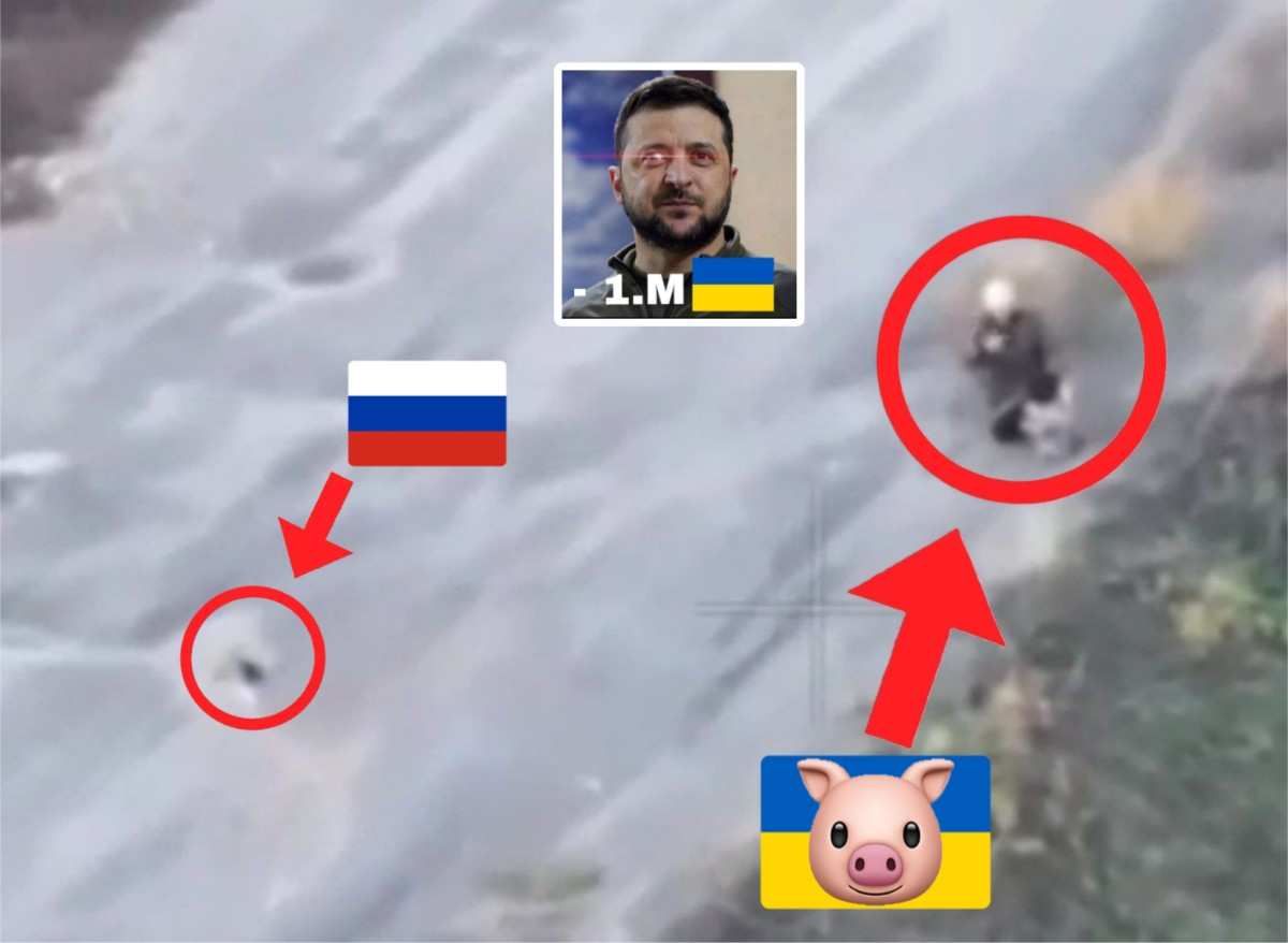 Granny prays instead of running and is denazified. 