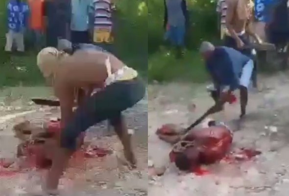 Locals Murder Taliban Gang Member With Machete