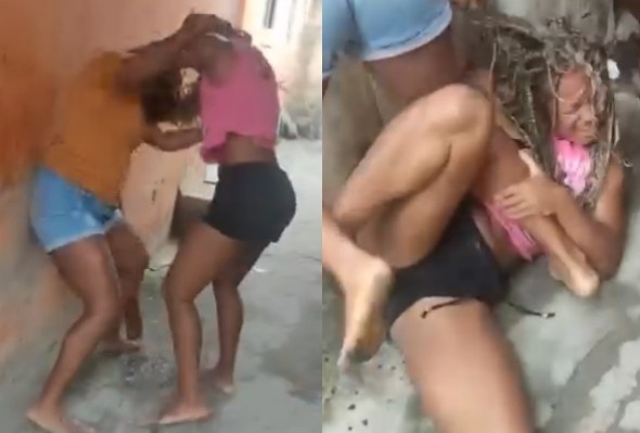 Favela Girls Get Into A Fight Over A Man