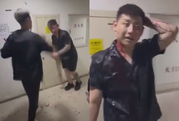 Dude Punched And Kicked In The Face For Talking Shit Online