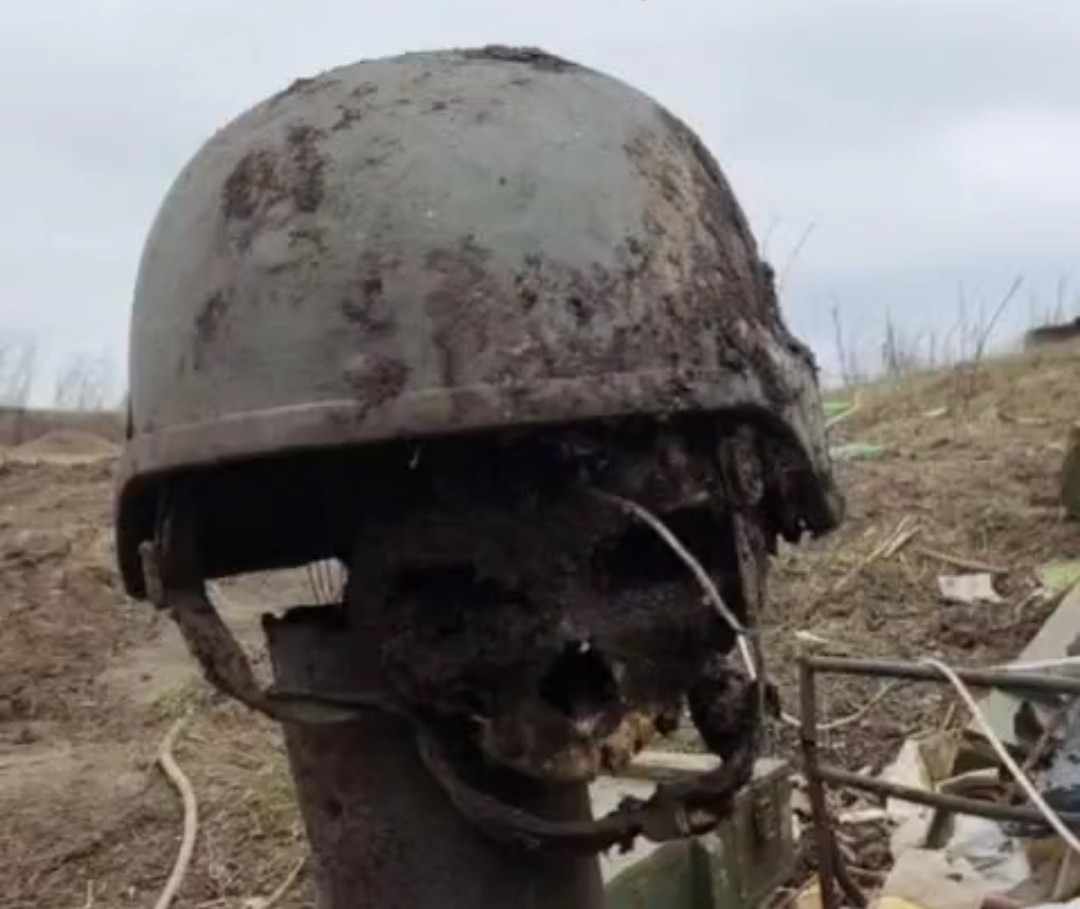 The end of a Ukrainian hero. 