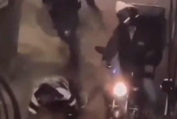 MACHO MAN GETS SHOT IN THE LEG, CRY LIKE A BABY