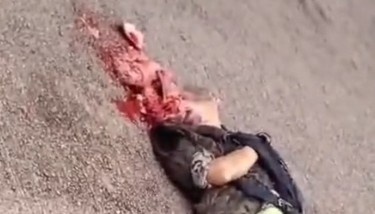 Old Woman Crossing the Road Has Her Head Crushed by Bus