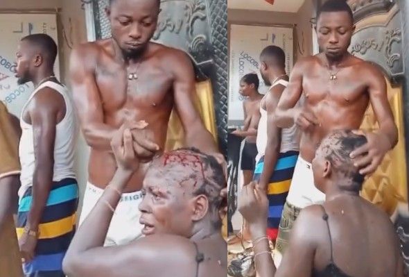 Two Women Publicly Humiliated For Theft Attempt