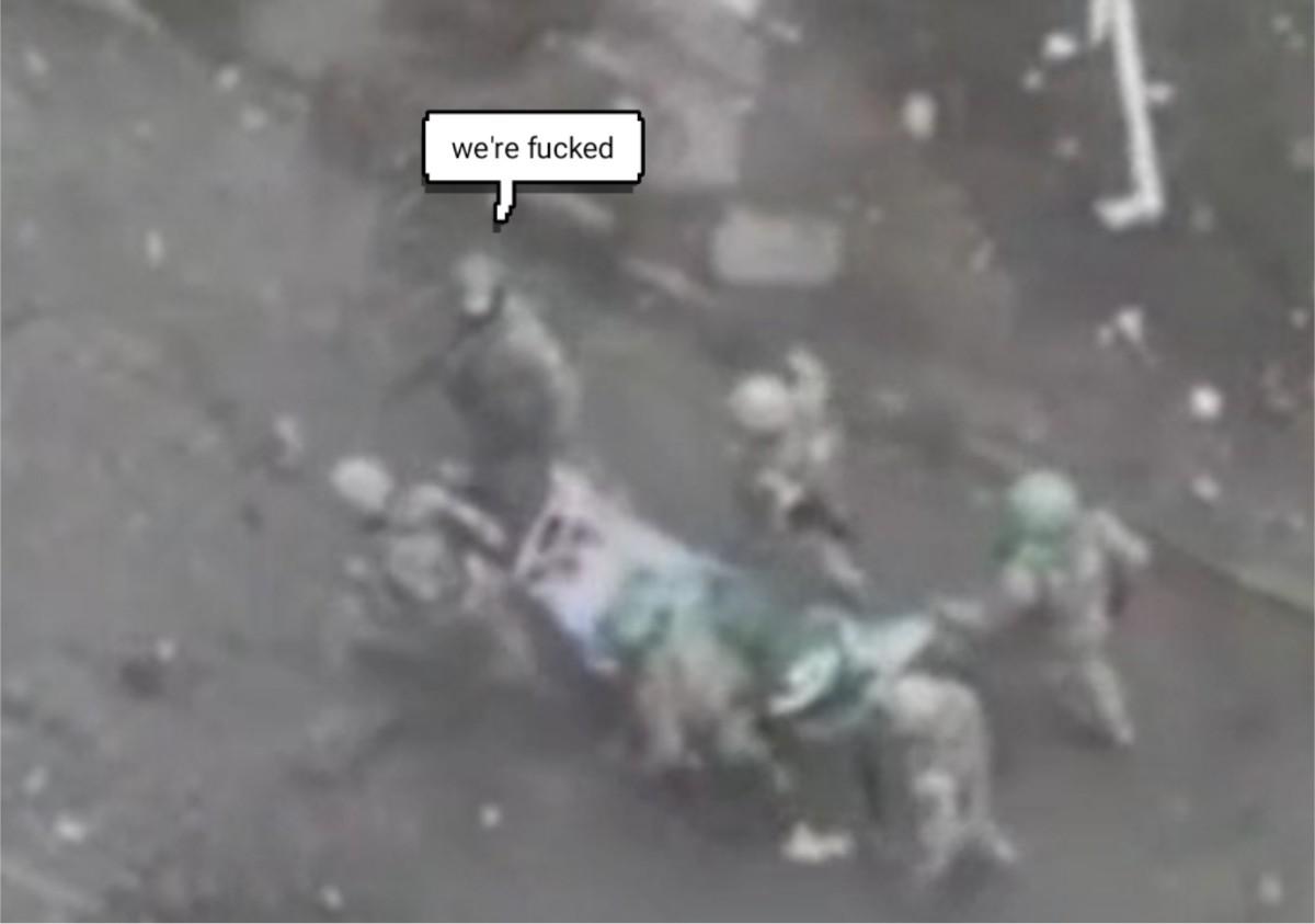 Remote explosives vs Ukrainian rescuers. 