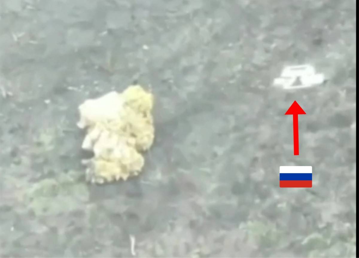 Ukrainian sniper paralyzed by fear. 