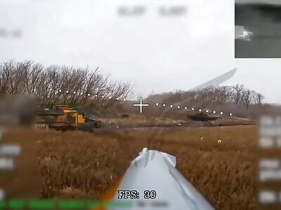 Russian Rubicon Drone Strikes Bmp Driver Right in the Head