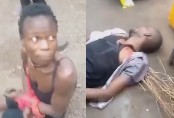 Woman Caught Next To Husband She Stabbed To Death Hours Before