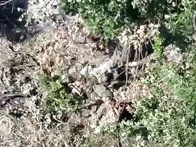 ( FEMALE ) RUSSIAN SOLDIER HIT BY FPV DRONE