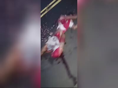 Turned into Colombian roadkill