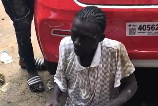 Thief caught and treated