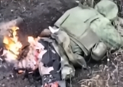 Drone checks the results of fellow drones