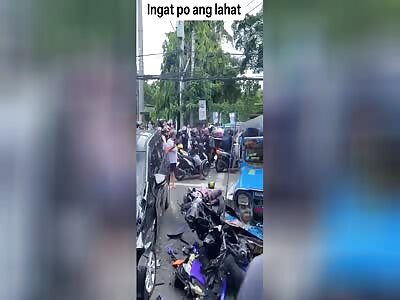 Accident in the Philippines 