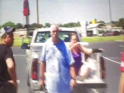 MEXICANS!!!  Save white woman from certain death 