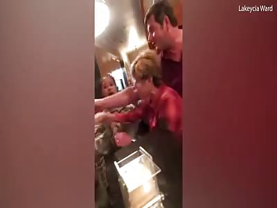 Racist old bitch pushes black pregnant marine and gets arrested ðŸ˜‚ðŸ¤£ðŸ‘