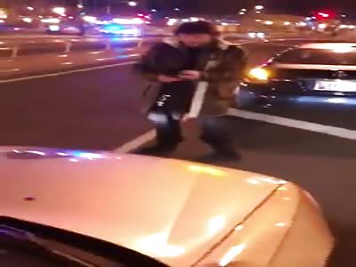 Drunk Guy Says The N Word And Gets Sucker Punched.