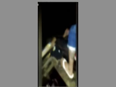 {NO AUDIO} Rivals Dump Dead Body Into The Ocean