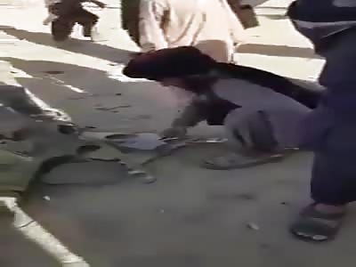 Taliban Inspect The Russian Helicopter They Shot Down