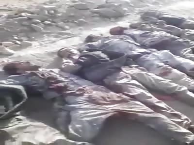 Aftermath Shows Destroyed Humvees And Dozens Of Govt Troops Dead