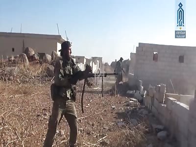 Watch Dozens Of Soldiers Tuck Their Tails And Run From A Small Squad Of Jihadists 