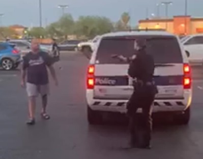 Female Cop Shoots An Irate Man Armed With A Knife