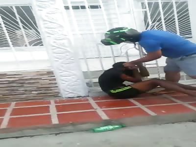 Thief Gets Pistol Whipped