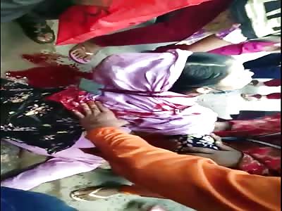 Asian Woman Was Stabbed And Onlookers Attempt To Save Her