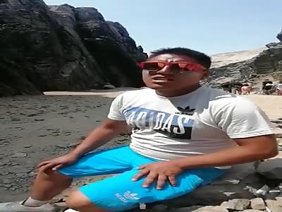 Man Falls To His Death Off A Cliff