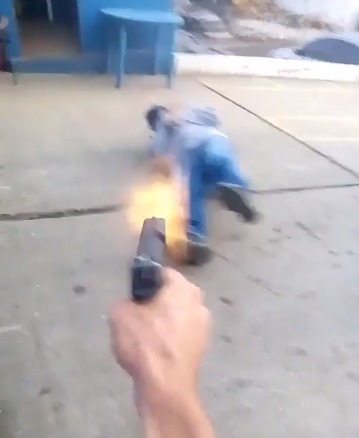 Venezuelan Thug Records Himself Gunning Down An Opp