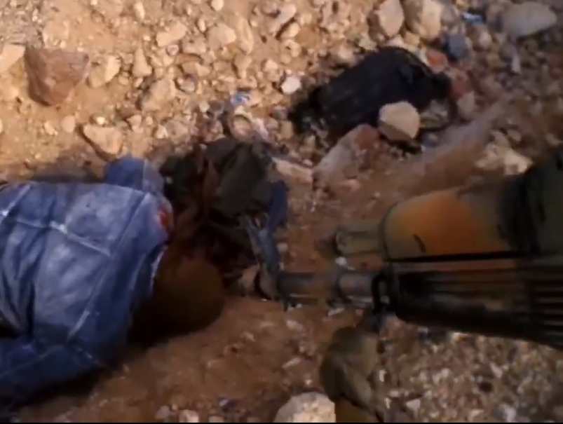 Russian Wagner Mercs Double Tap Dead And Wounded ISIS Soldiers 