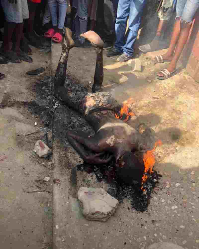 BBQ Time In The Haitian Slums