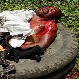 Men Get Roasted Alive