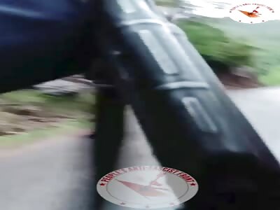 Screaming Indian Soldier Gunned Down 