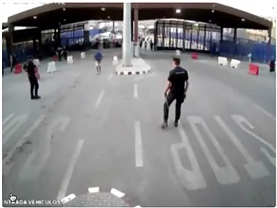 Muslim attack stopped ridiculously way