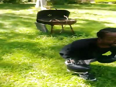 Two Midget Go At It In A Few Rounds Of Boxing