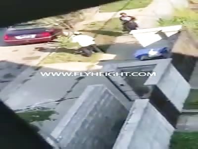 Old Man Caught On Video Smashing A Younger Guy In Broad Daylight In Chicago