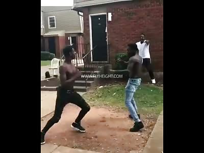 Dude Gets Hit So Hard In A One On One, He Thought He Got Snuck