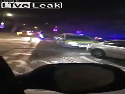 South London at night...