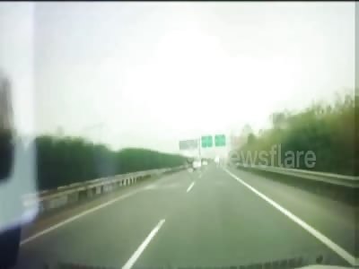 Accident  with wild boar