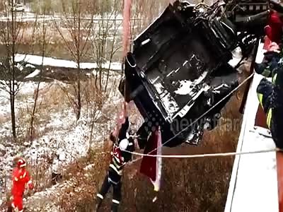 Firefighters rescue driver