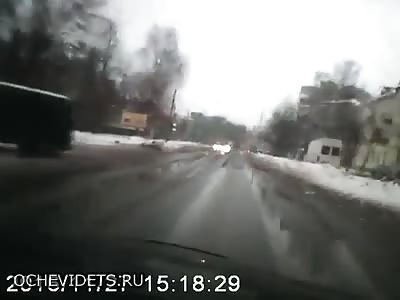 Knocked down a man in transition