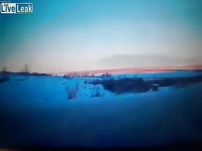 Fatal accident with a dump truck captured on dash-cam